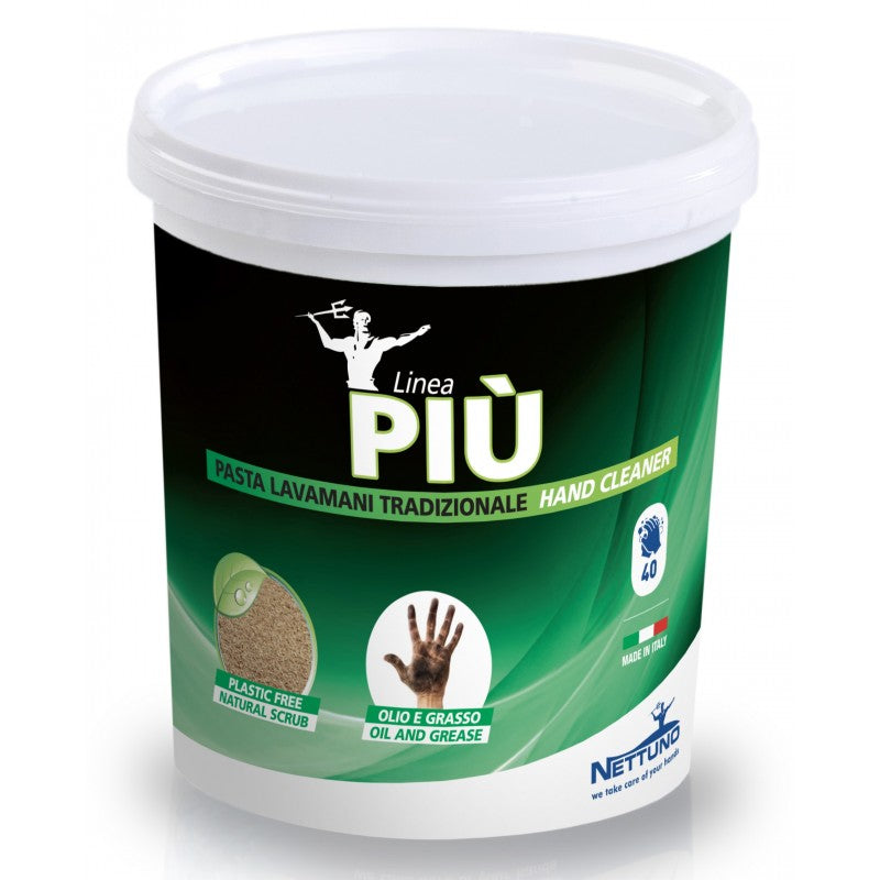 Pasta Lavamani Con Microgranuli Vegetali E Minerali Nettuno Linea Più 1000ml