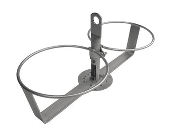 2-Place Steel Bucket Holder by Officine Iori