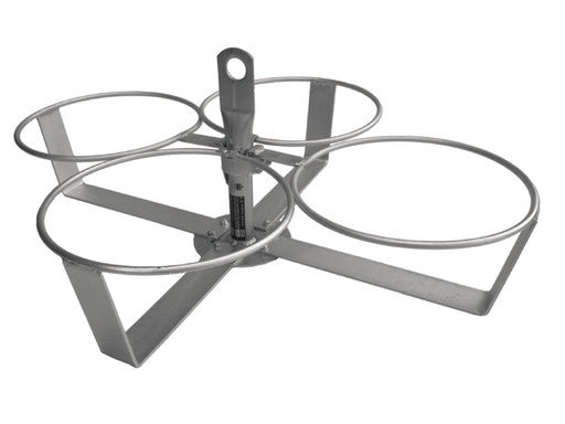 Porta Secchio 4 Posti In Acciaio Officine Iori