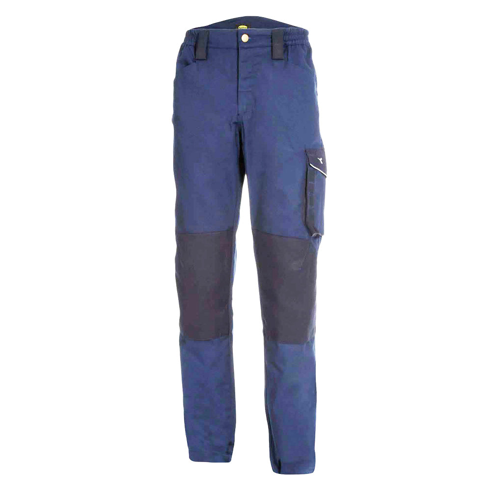 Pantalone Da Lavoro Multitasche Diadora Rock Colore Blu Classico - 160303-60062