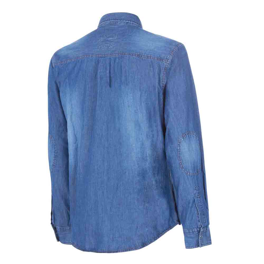 Camicia Da Lavoro In Jeans Denim 4 Stagioni Blu Diadora 171663-C6535