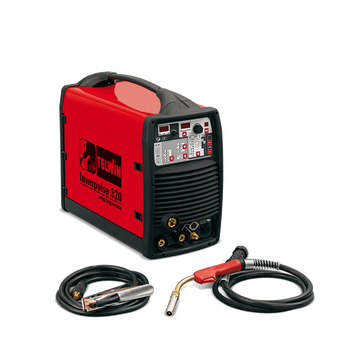 Semi-automatic MIG/TIG/MMA Inverpulse 320 400V ACC Telwin Welding Machine
