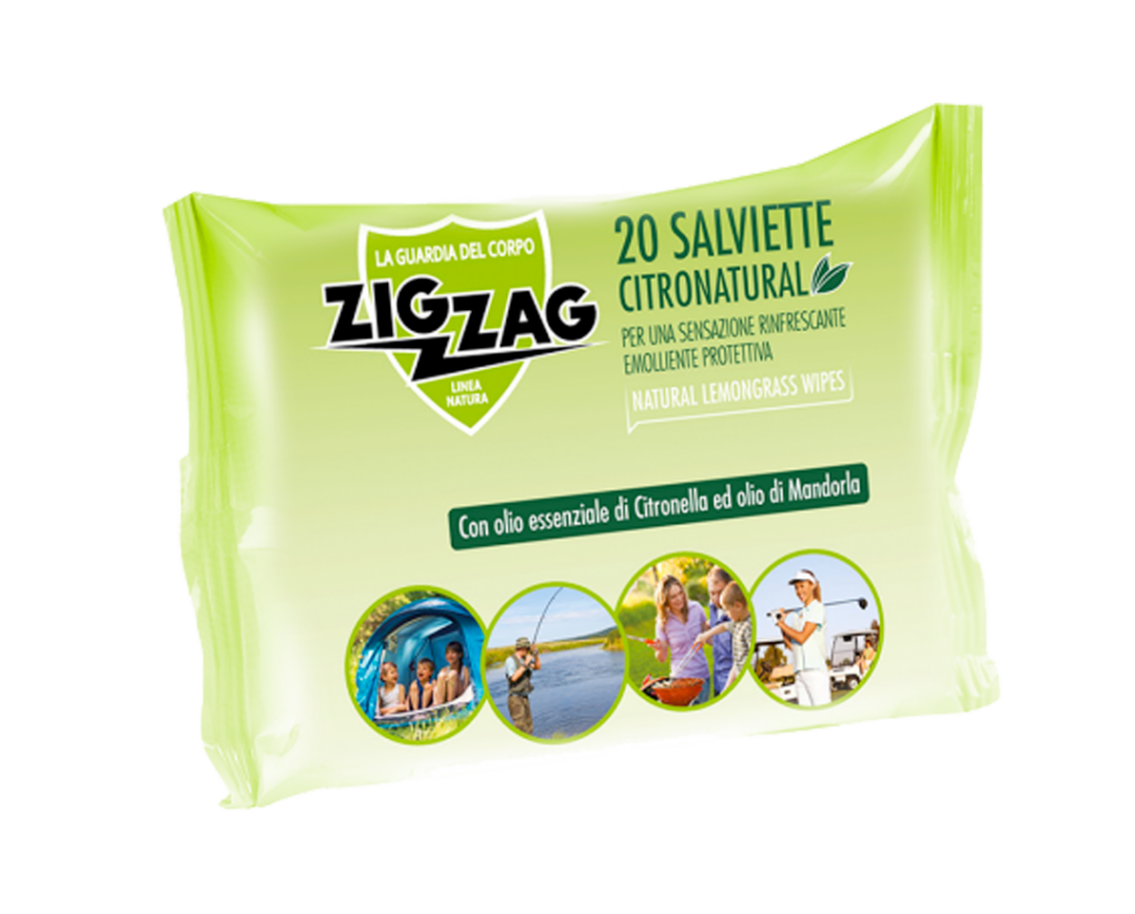 Salviette Antipuntura Citronatural ZigZag 20 Salviette