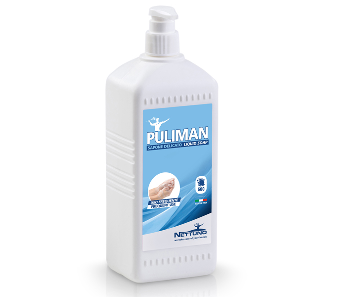 Sapone Liquido Madreperlato Puliman Con Dosatore Nettuno 00260 1000ml
