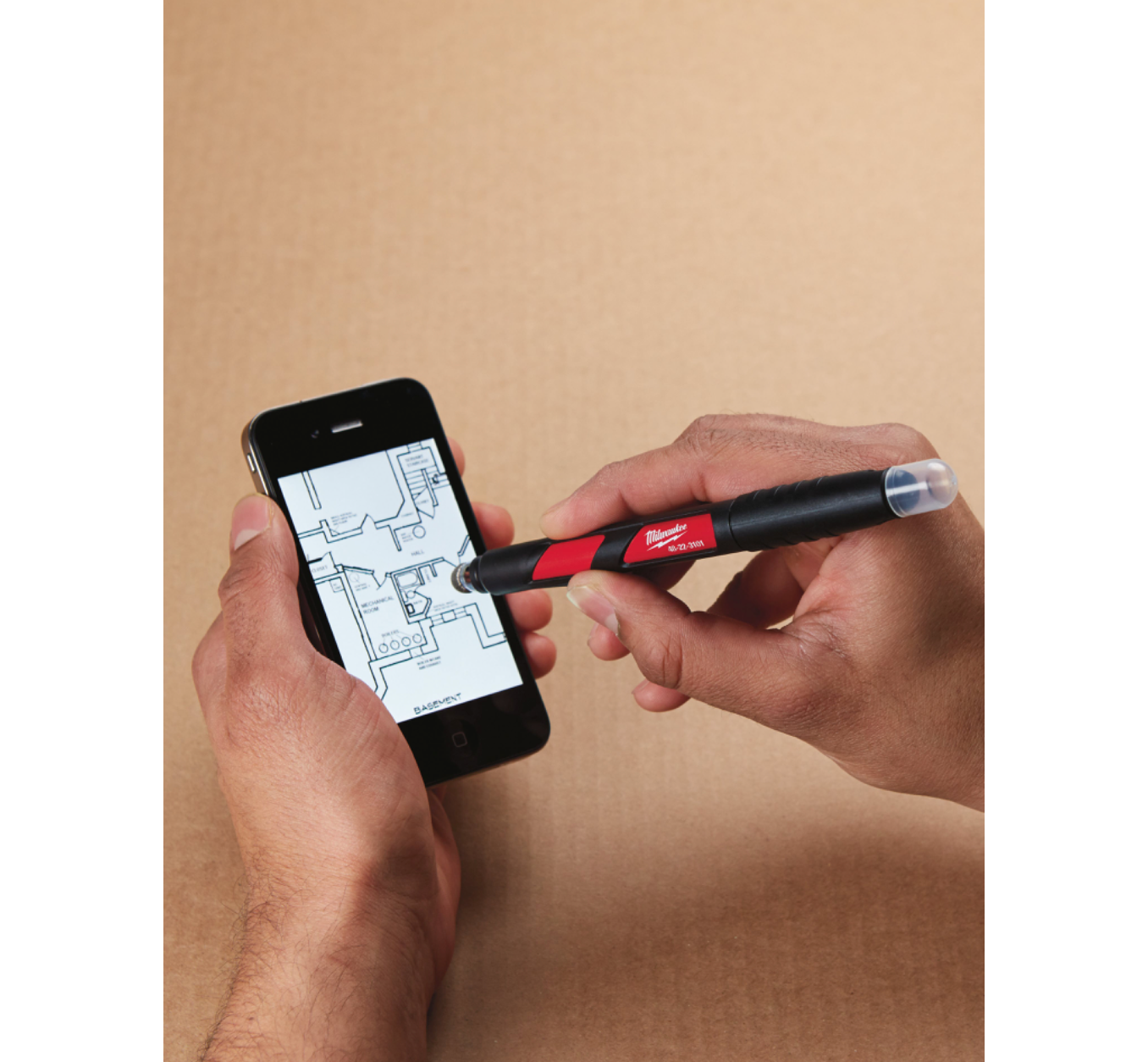 Pennarello INKZALL™ Indelebile Punta Fine Stylus Milwaukee