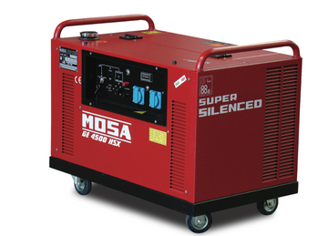 NOLEGGIO Gruppo Elettrogeno A Benzina MOSA GE 4500 HSX SILENZIATO 4.4kW