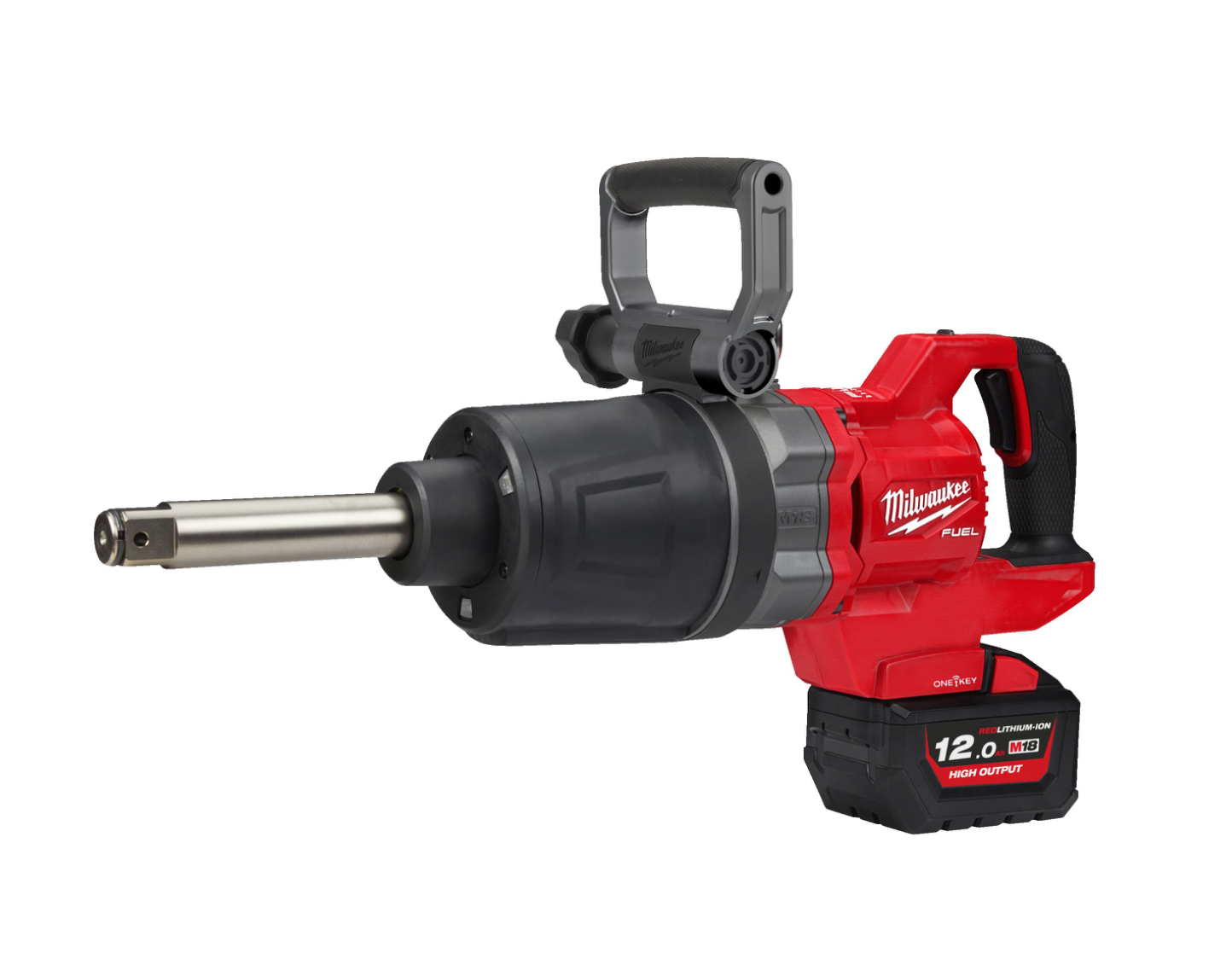 Avvitatore A Impulsi Ad Altissima Coppia Attacco 1″ F Lungo M18 FUEL™ ONE-KEY™ 2.576Nm Milwaukee M18 ONEFHIWF1D -121C