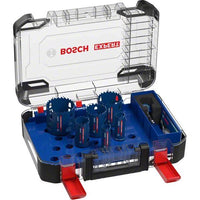 Set Di 9 Seghe A Tazza Bosch EXPERT Tough Material PC Plus 22/25/35/51/60/68 mm 9 PEZZI - 2608900445