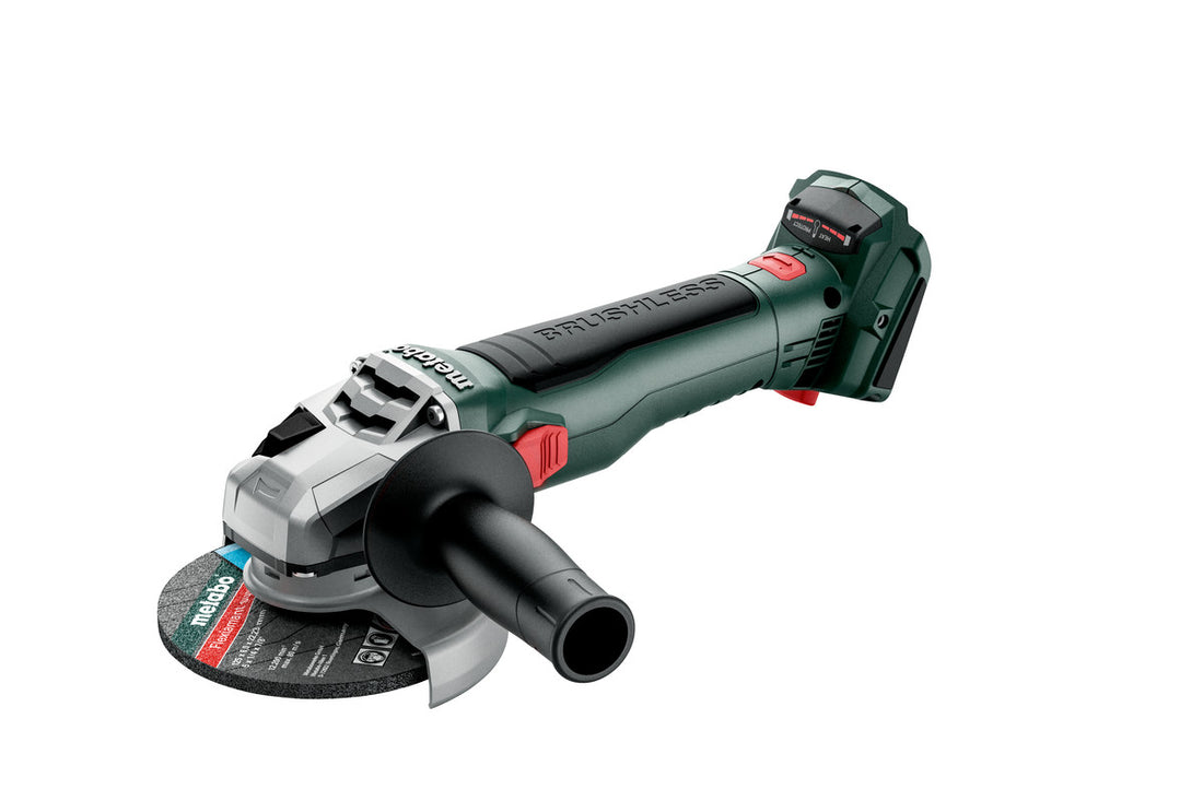 Cordless Angle Grinder W 18 LT BL 11-125 18V 1100W + 2 X 5.2Ah Batteries And Charger Metabo 613052870 