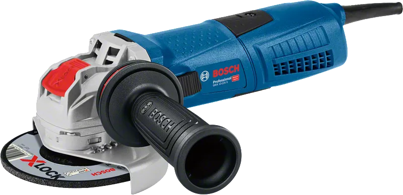 Smerigliatrice Angolare A Filo Bosch Professional GWX 13-125 S Attacco X-LOCK