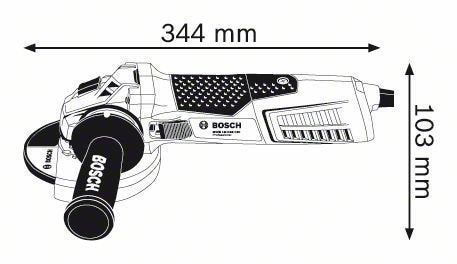 Smerigliatrice Angolare Bosch GWS 1400 125mm 1400W