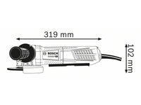 Smerigliatrice Angolare A Filo Bosch Professional GWX 15-125 PS Attacco X-LOCK 1500W