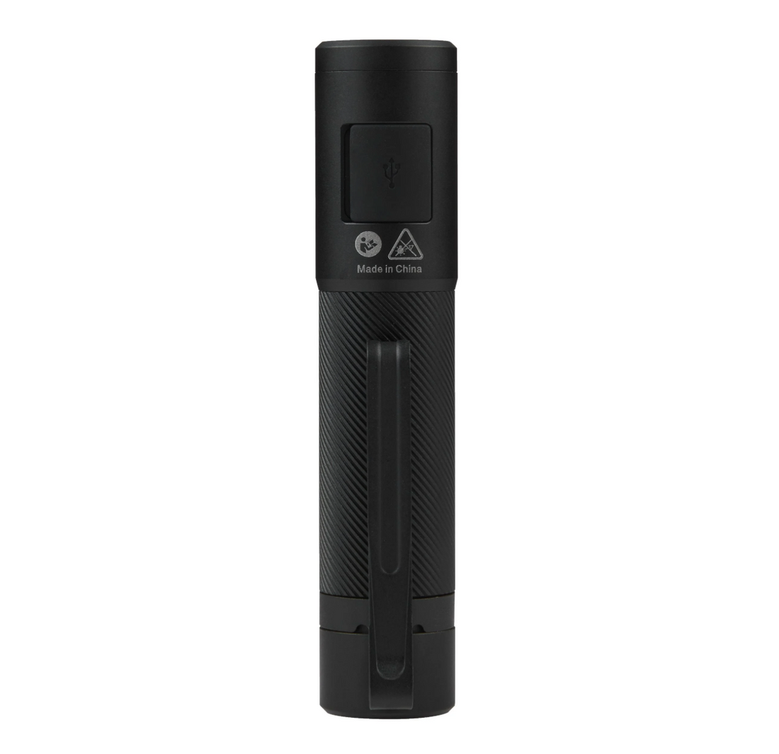 Compact Flashlight 500L With Internal Battery Rechargeable Usb IR FL500 Milwaukee 