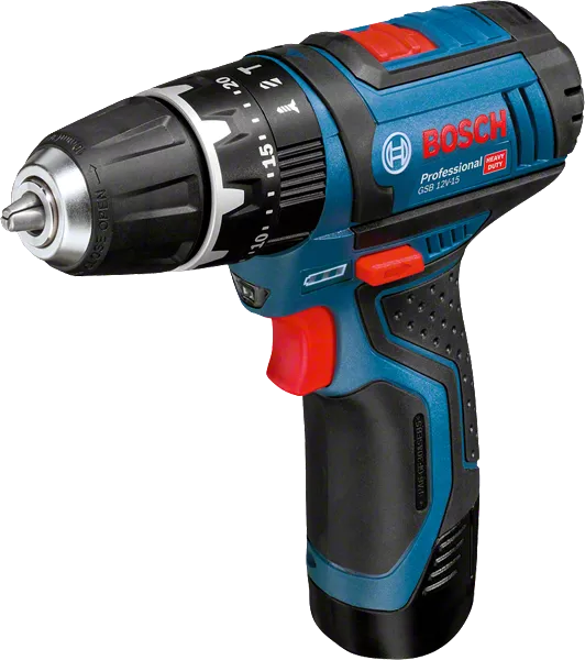 Bosch Trapano avvitatore a percussione GSB 12V-15