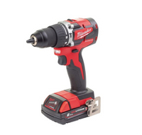 Trapano Avvitatore Con Percussione A Batteria 18v Compact Brushless M18 CBLPD-202C Milwaukee