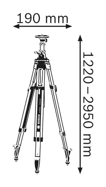 Treppiede Per Livelle E Laser BT300 Professional Bosch