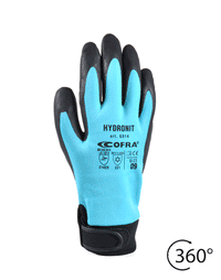 Guanti Da Lavoro Invernali In Nitrile Con Fodera Softshell Cofra HYDRONIT G014-D100