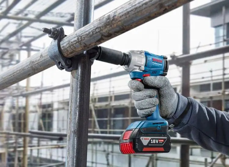 Avvitatore A Massa Battente Bosch GDS 18V-350 In Valigetta L-BOXX 136 + 2 Batteria 4,0Ah + Caricabatterie GAL 18V-40 - 06019M5022