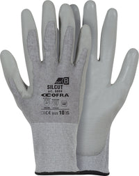 Guanti Da Lavoro Antitaglio In Poliuretano Cofra SILCUT G084-D100