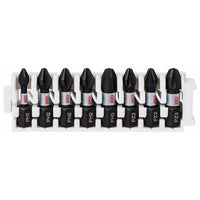 Set Di Bit Inserti Impact Control PH-PZ 8 Pezzi Bosch 2608522323