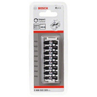 Set Di Bit Inserti Impact Control PH-PZ 8 Pezzi Bosch 2608522323