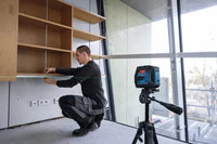 Livella Laser Professionale A Linee Verdi Con Treppiede Bosch Bosch GLL 20-22 G + BT 150