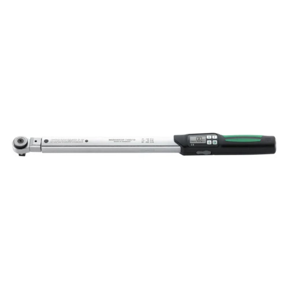 Chiave Dinamometrica Stahlwille 730DR/80 Serie MANOSKOP® Con Utensile A Innesto Chiave A Cricco Di Commutazione 80-800Nm