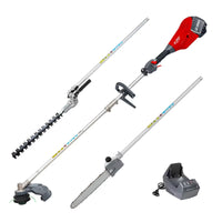 Kit Decespugliatore Multifunzione A Batteria 40V Con 3 Applicazioni , Batteria Bi 5,0 EF E Caricabatteria CRG