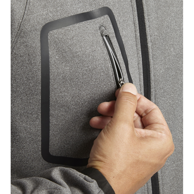 Giacca Diadora BONDED JACKET CROSS STEEL Colore Grigio 178366-C9777 Taglia XL