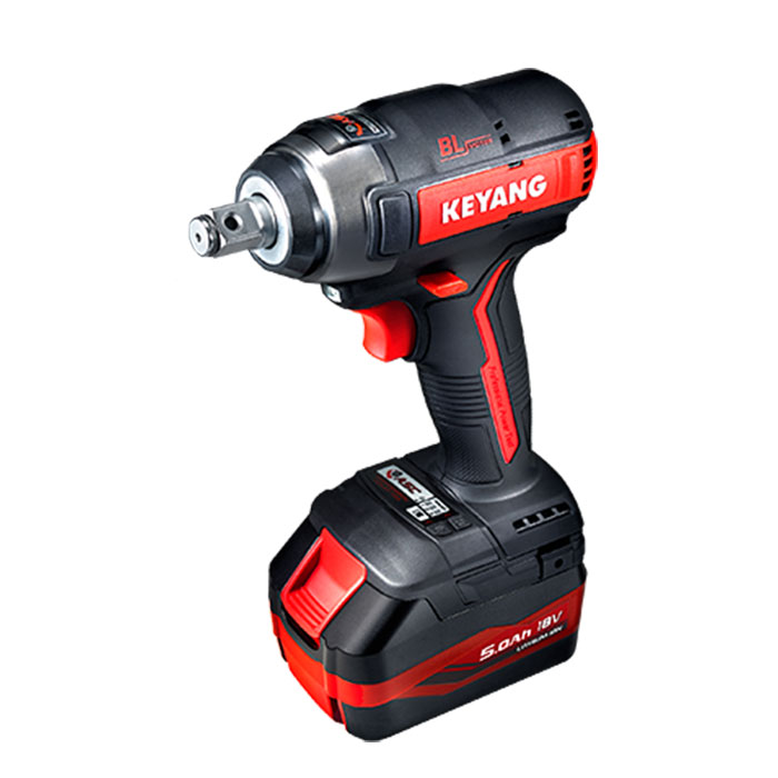 Avvitatore A Impulsi A Batteria Keyang IW18BLA Con Batterie Da 5.0Ah + Caricabatterie In Valigetta