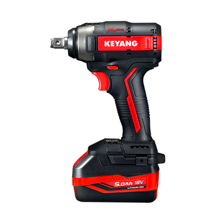 Avvitatore A Impulsi A Batteria Keyang IW18BLA Con Batterie Da 5.0Ah + Caricabatterie In Valigetta