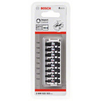 Set Di Bit Inserti Impact Control Torx® 8 Pezzi Bosch 2608522322