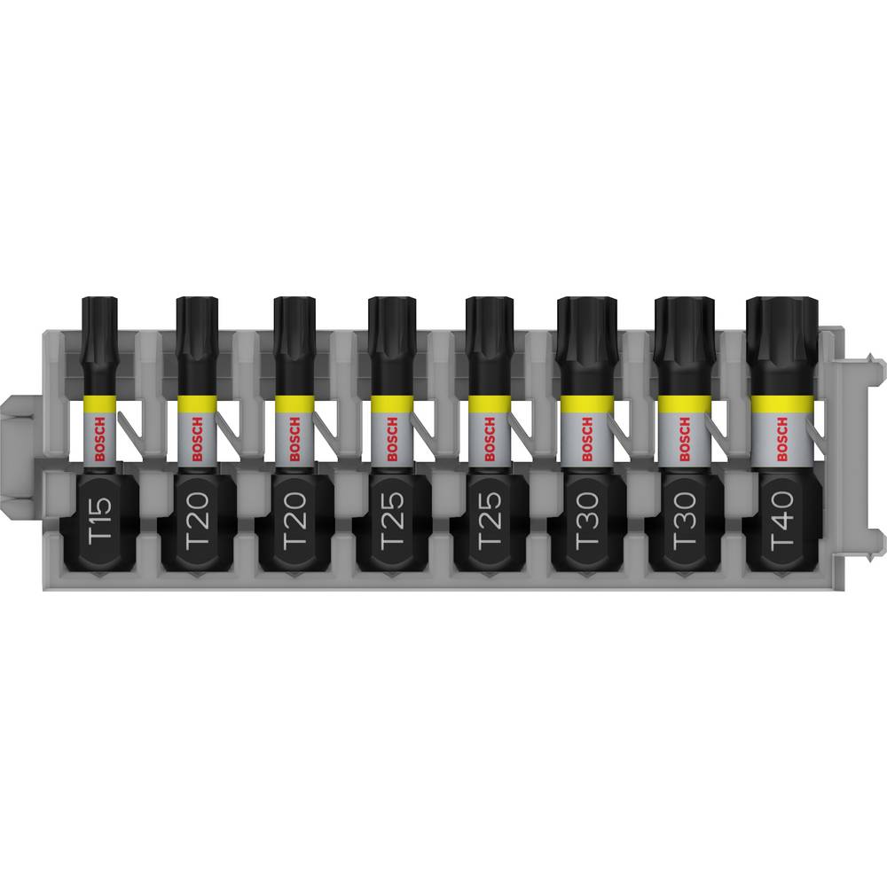 Set Di Bit Inserti Impact Control Torx® 8 Pezzi Bosch 2608522322