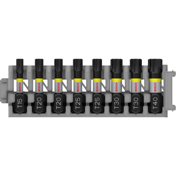 Set Di Bit Inserti Impact Control Torx® 8 Pezzi Bosch 2608522322