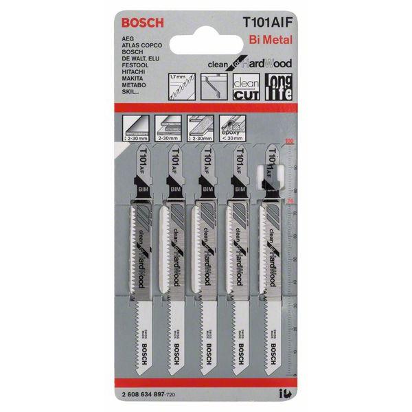Lama per seghetto alternativo T 101 AIF 3 Pezzi Bosch 2608636224