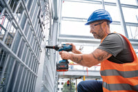 Avvitatore A Massa Battente A Batteria Bosch GDS 18V-1050 H BITURBO + 2 Batterie 8.0AH In Valigetta L-BOXX - 06019J8502