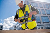 Trapano Avvitatore A Batteria Bosch GSR 18V-150 C BITURBO + 2 Batterie da 8,0Ah e Caricabatterie In Valigetta L-BOXX 136 - 06019J5005