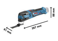 Utensile Multifunzione A Batteria 12V Bosch GOP 12V-28 Professional In Valigetta L-BOXX 102 - 06018B5002