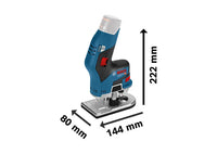 Rifilatore A Batteria Bosch GKF 12V-8 Professional In Valigetta L-BOXX 136 - 06016B0001