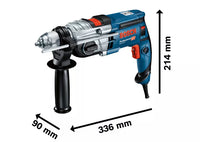 Trapano Con Percussione Bosch GSB 20-2 850W - 060117B400