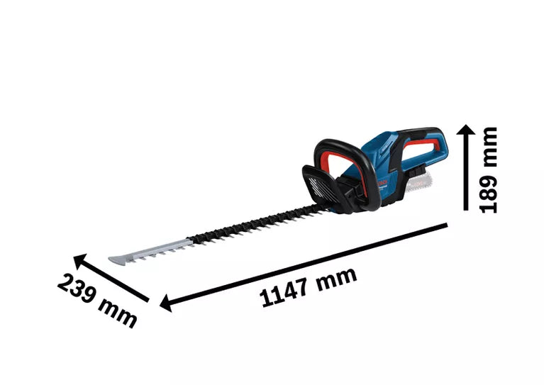 Tagliasiepi A Batteria Brushless 18V 60cm Bosch GHE 18V-60 - 06008C9000