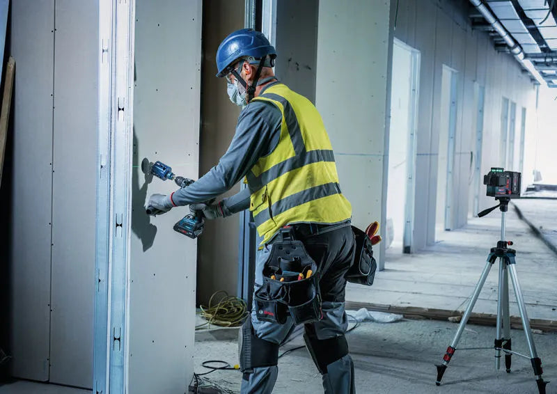 Livella Laser Bosch Expert EXLL18V-120-33CG A 3 Linee Verdi Con Batteria + Caricabatteria In Valigetta L-BOXX - 0601065B00