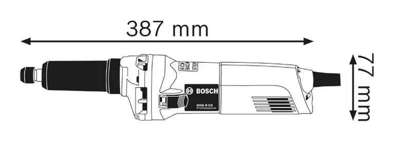 Smerigliatrice Assiale Bosch GGS 8 CE Professional 750W