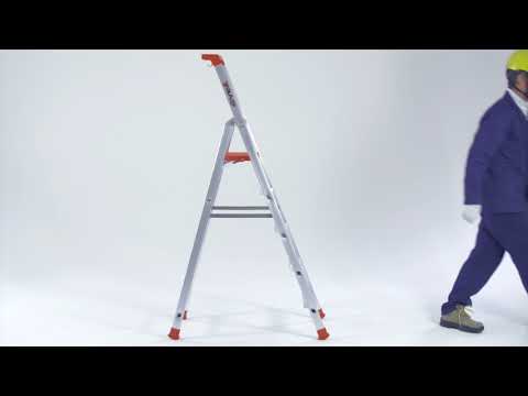 Scala In Alluminio Per Utilizzo Professionale 7 Gradini SVELT MAREA