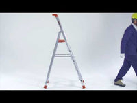 Scala In Alluminio Per Utilizzo Professionale 7 Gradini SVELT MAREA