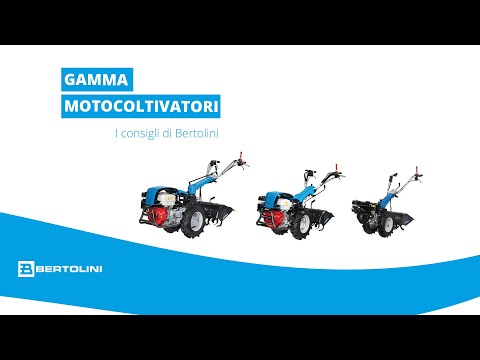 NOLEGGIO Motocoltivatore BERTOLINI BT 400 182cc - 5.4 HP