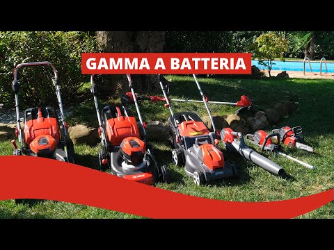 Tagliaerba A Batteria Efco LRi 48 T con 2 batterie Bi 5,0 EF e caricabatterie FAST CRG - 40 V, 46cm