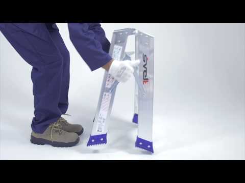 Sgabello Doppia Salita 5 Gradini Svelt Punto S 05gr 1mt