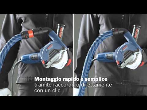 Cuffia Di Aspirazione Bosch GDE 230 FC-S Per Smerigliatrici Da 230mm - 1600A003DL