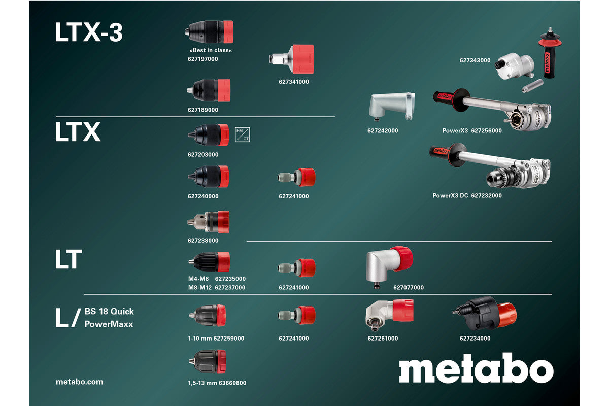 Trapano Avvitatore POWERMAXX BS BL Q + 2X Batterie 12 V 2,0 Ah + Caricabatterie LC 40 Metabo 601749500